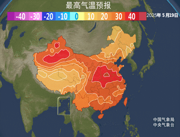 我国部分地区将超40℃！开元棋牌试玩酷热将至！(图3)