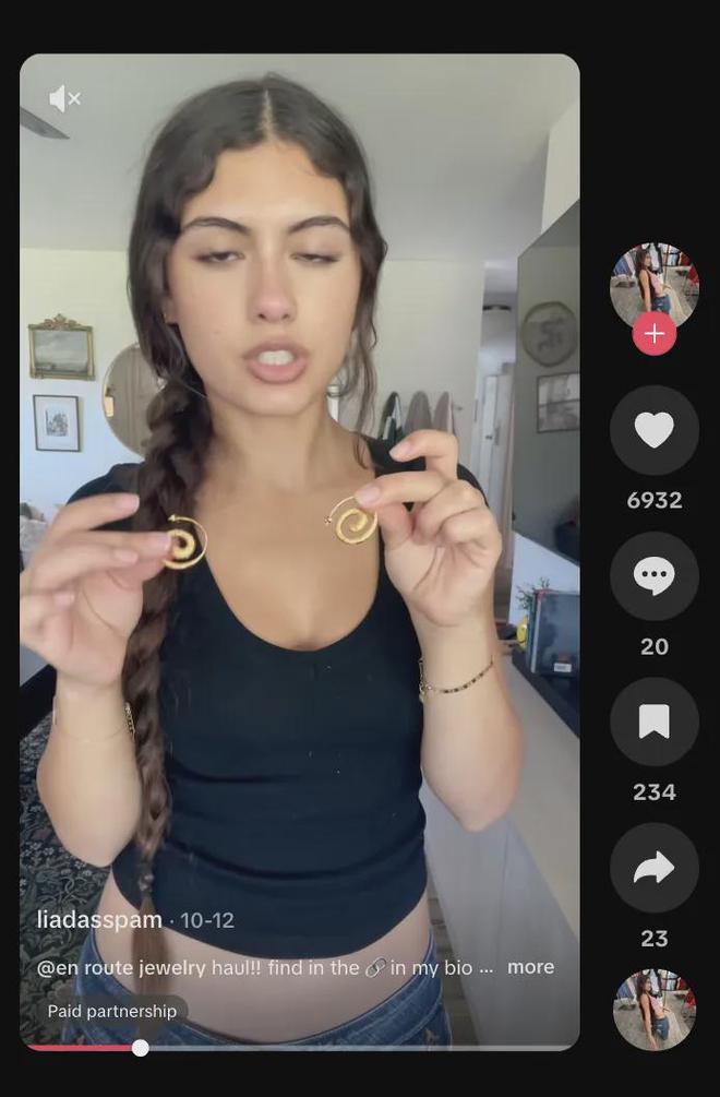 Maria等合作过的高ROI海外红人名单开元棋牌网站头部首饰出海品牌Melinda(图14)