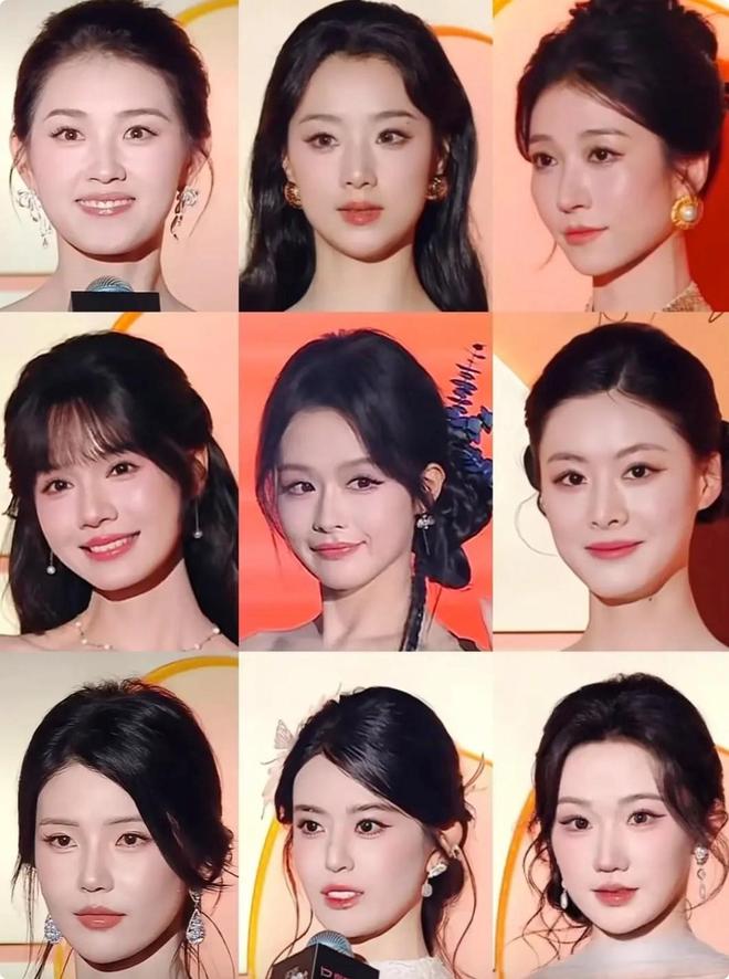 个天生丽质颜值身材都不输内娱女星开元棋牌短剧演员红毯：女演员们各(图17)